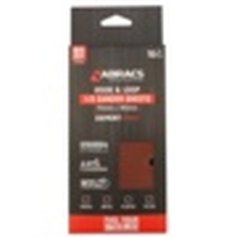 Abracs Orbital Hook & Loop Sander Sheets 93 x 185mm 80g