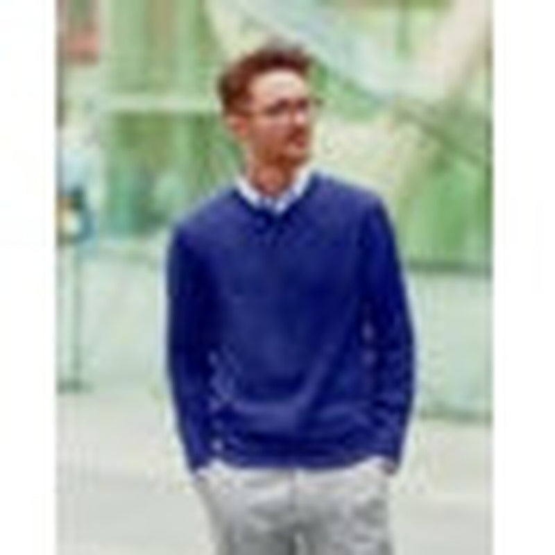 Uneek Acylic Cotton Lightweight V-Neck Jumper XS