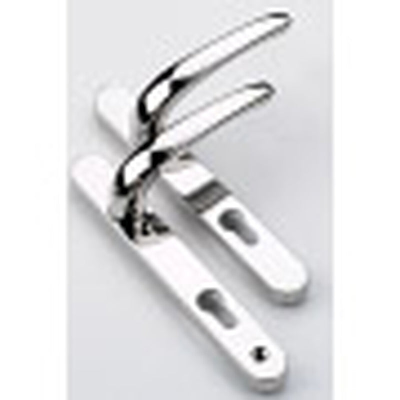 Era Ikon Classic Lever/Lever Door Handle 92mm centre Finish: White