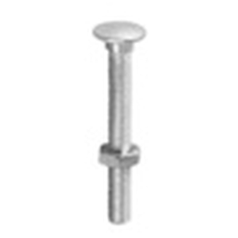 Securit Carriage Bolt & Nuts M6 x 40mm (6)