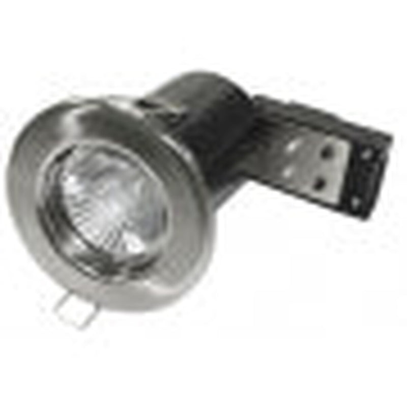 Powermaster Fixed Fire Rated Downlight Brushed Chrome