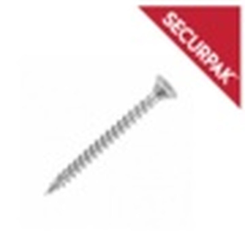Securpak Pozi CSK Twin Screws ZP 6 x 100mm Pack 7