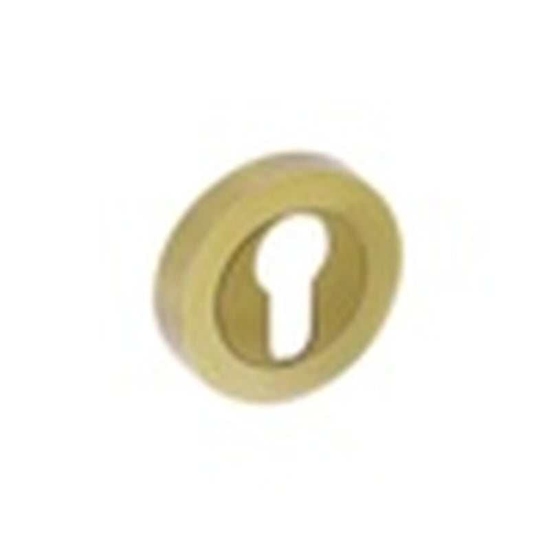 Smiths Architectural Euro Escutcheon Satin Brass