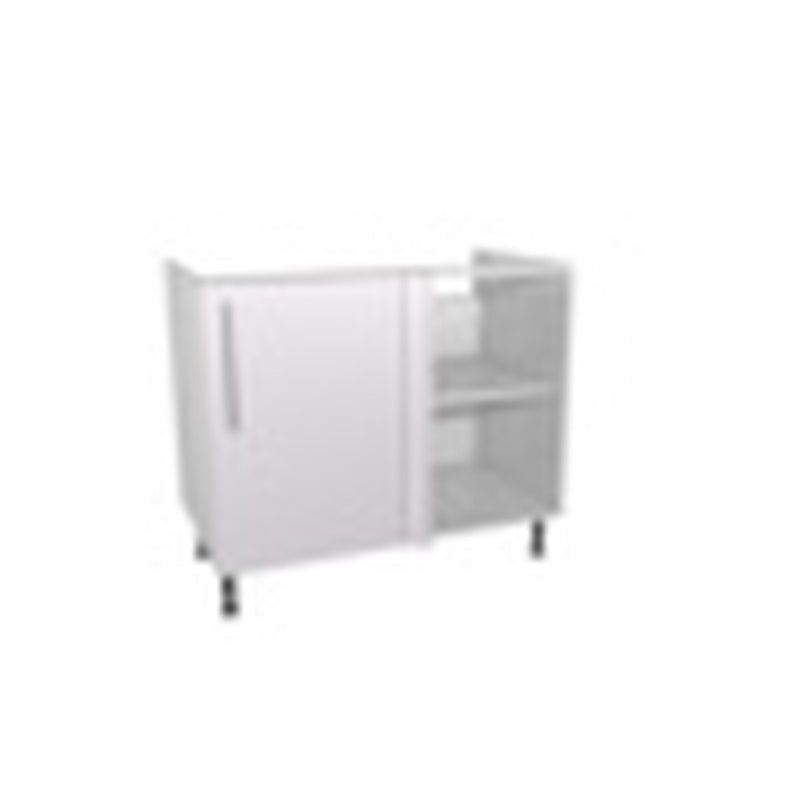Gower Rapide+ Paris White Corner Base Unit 1000mm