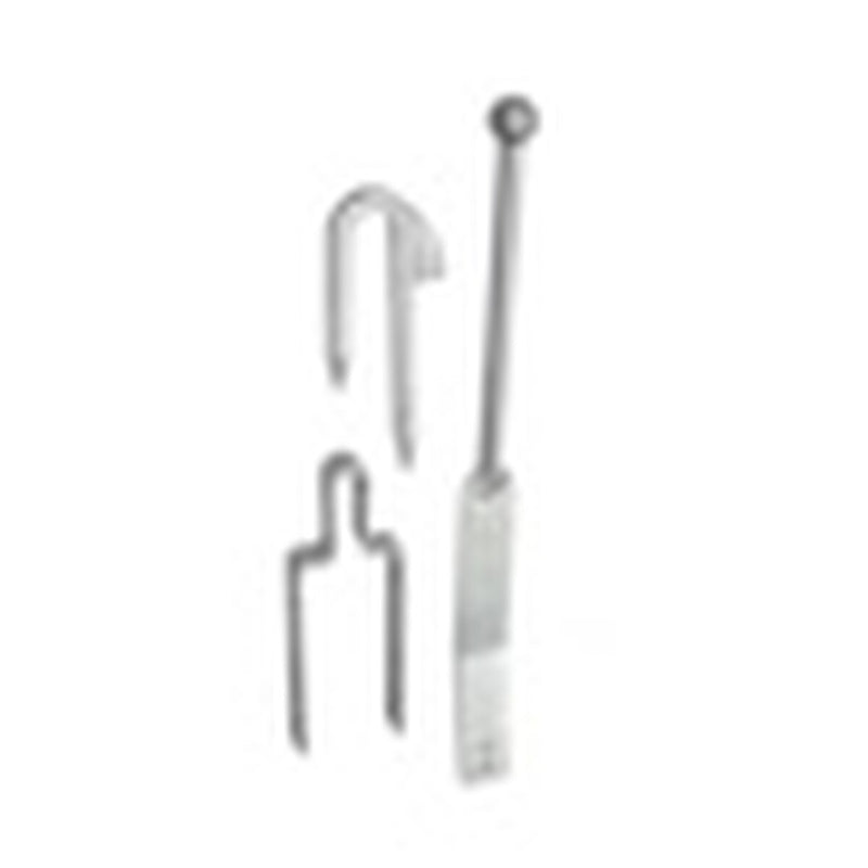 Securit Spring Gate Latch Set For Gate 3"/ 600mm - Pack of 1