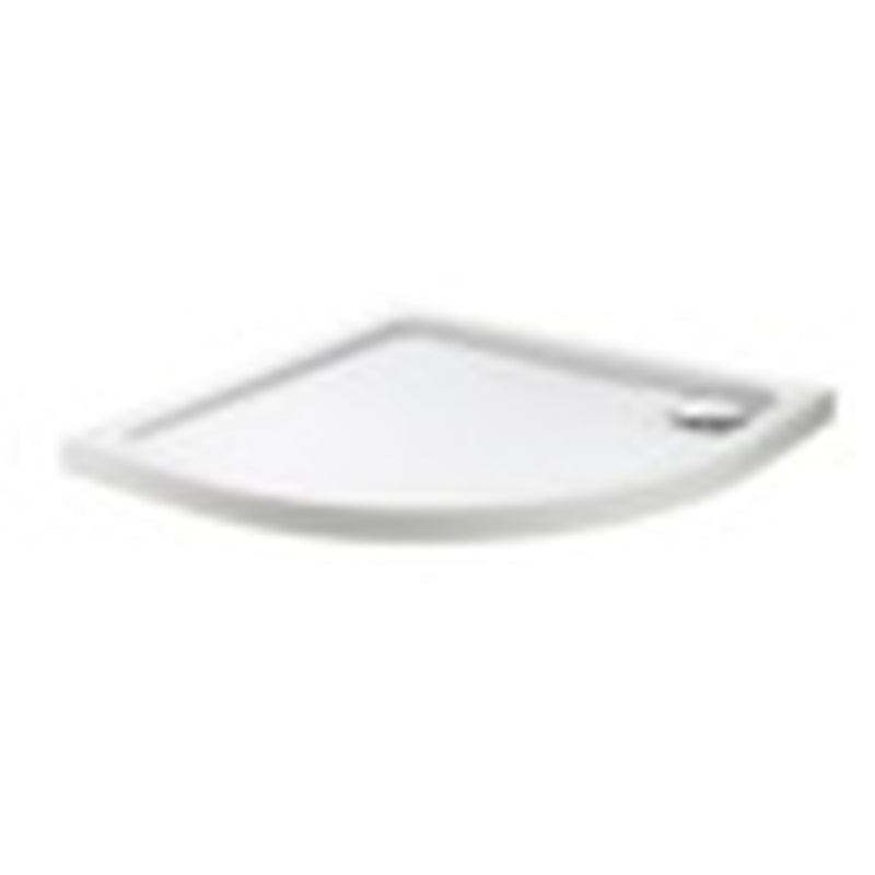 SupaPlumb High Wall ABS Cap Quad Stone Resin Shower Tray 900 x 900 x 80mm