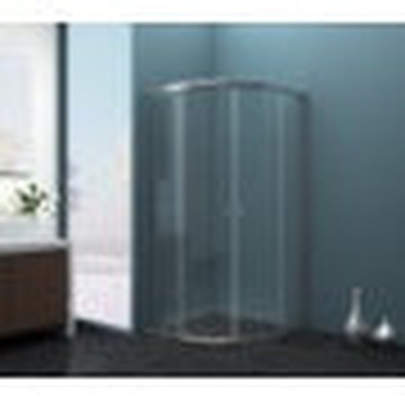 SupaPlumb Twin Sliding Quadrant Door 800mm x 800mm