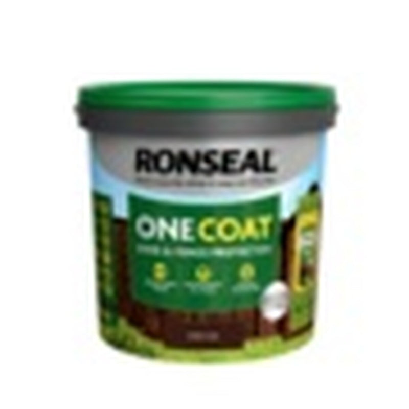 Ronseal One Coat Fence Life 9L Dark Oak