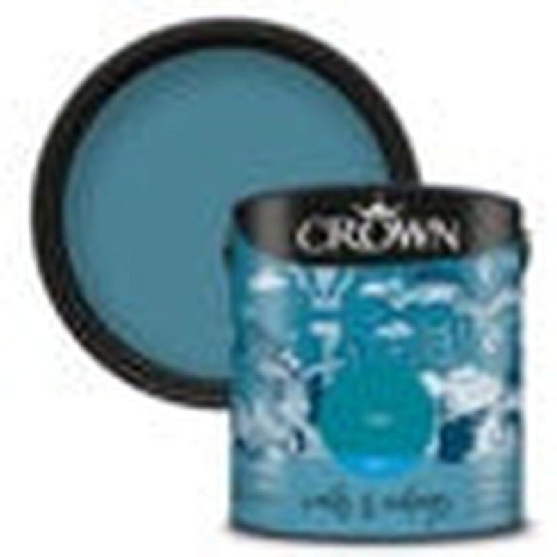 Crown Walls & Ceilings Matt 2.5L Teal