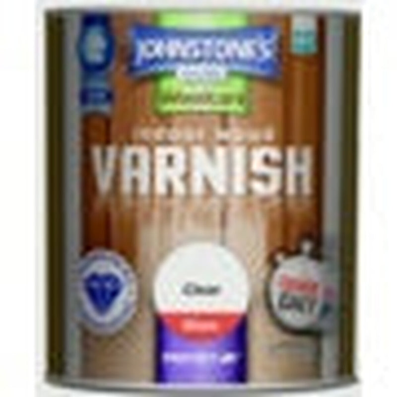 Johnstone's Indoor Wood Varnish - Clear Gloss 750ml