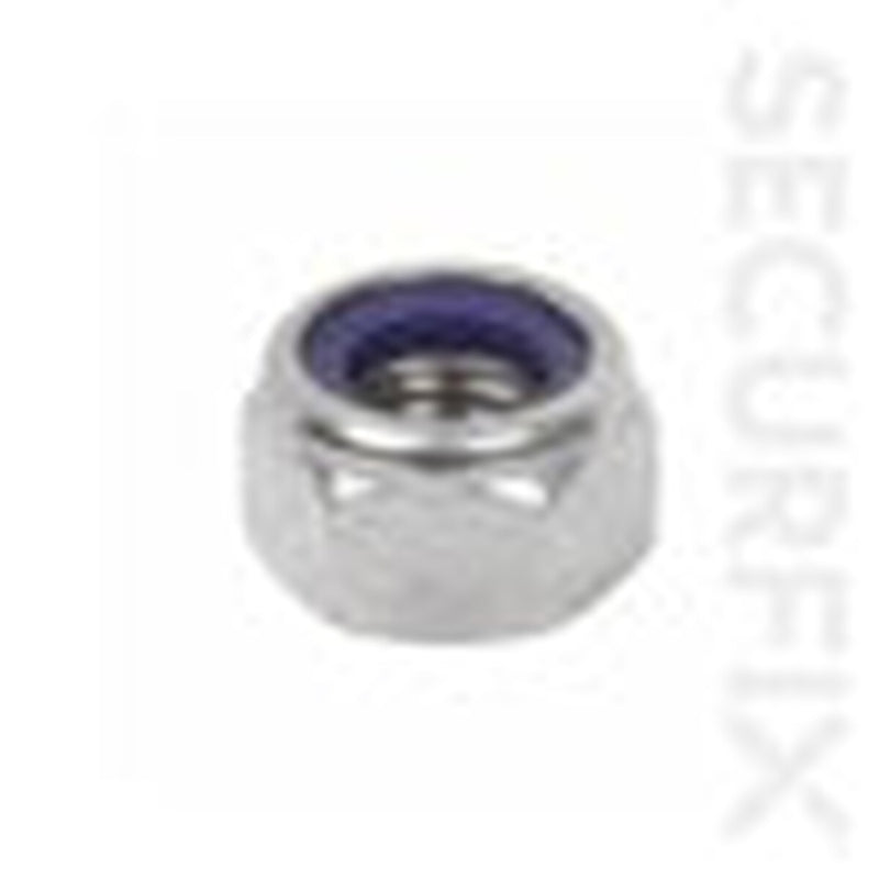 Securfix Nylon locking Nut 50 Pack M12