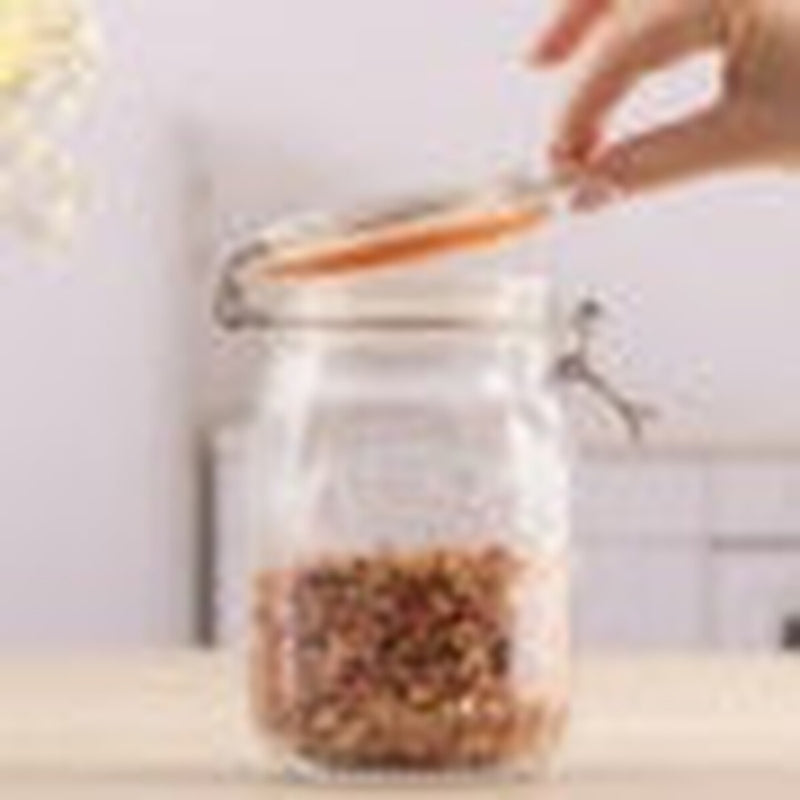 Kilner Clip Top Jar - Round 1L