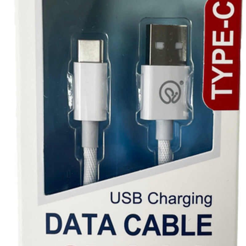 Extrastar Type C Charging Data Cable 1.2m White