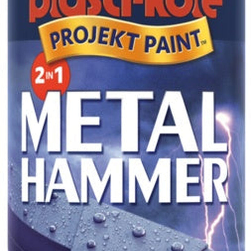 PlastiKote Metal Hammer 400ml Black