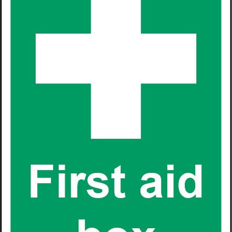 Smiths Architectural First Aid Box Sign 148mmx210mm