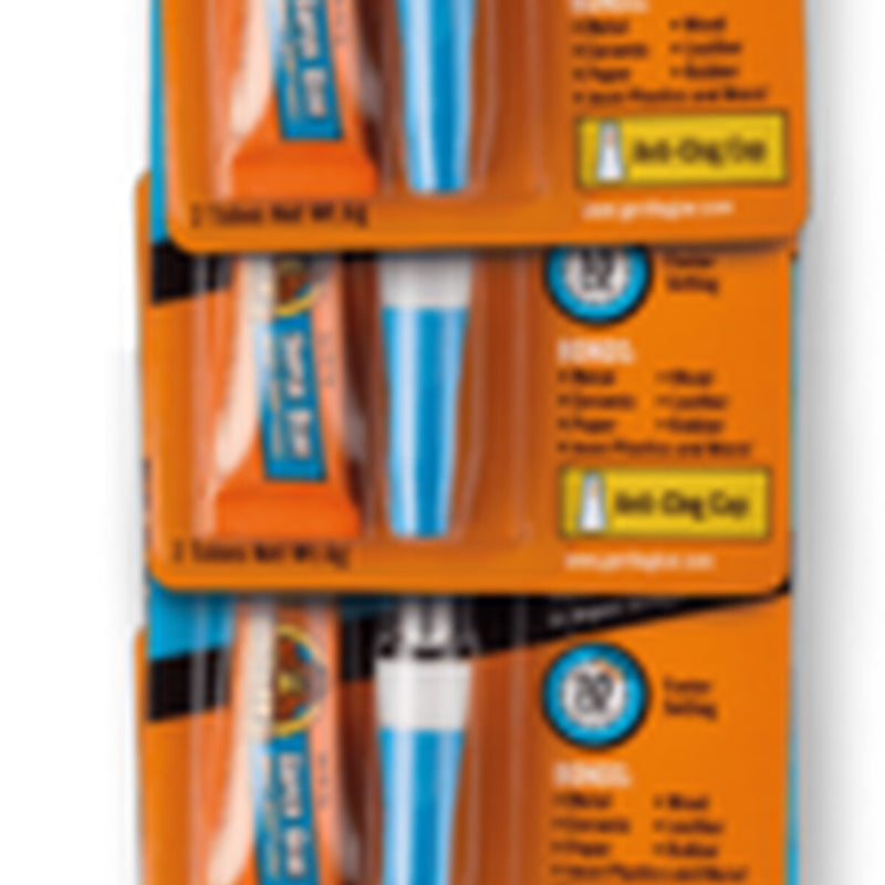 Gorilla Super Glue 2 x 3gm 10 Piece Clip Strip