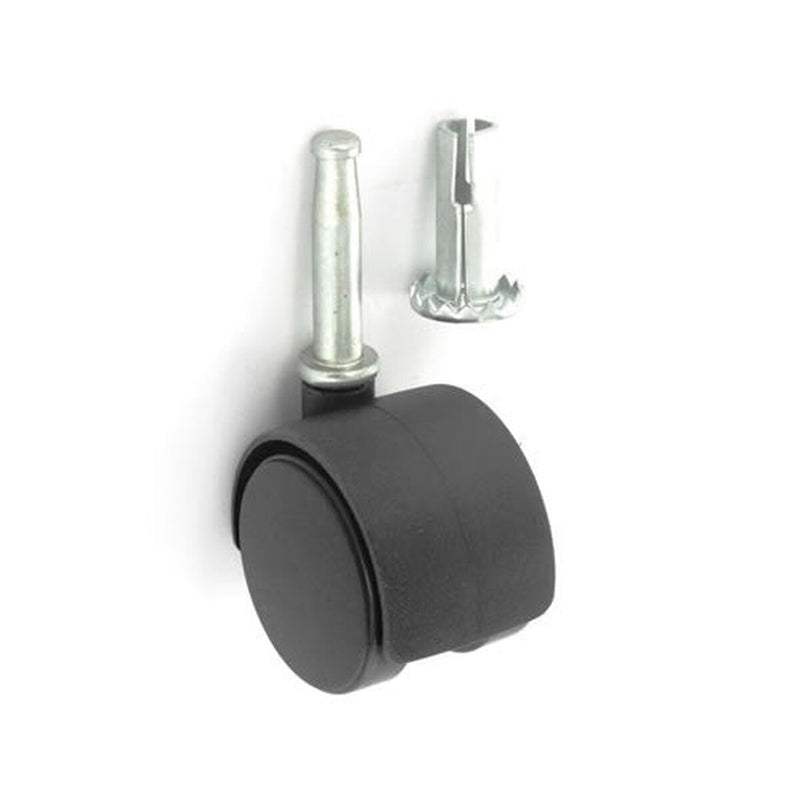 Securit Twin wheel castor peg fix 40mm, only available by special order