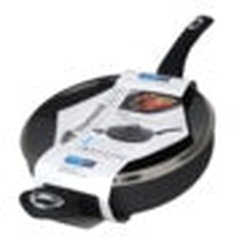 Diamond Non Stick Deep Fry Pan With Glass Lid 28cm