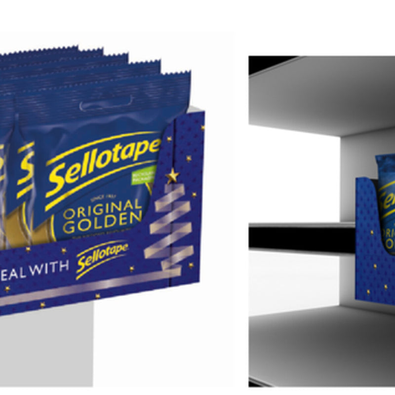 Sellotape Clip Box