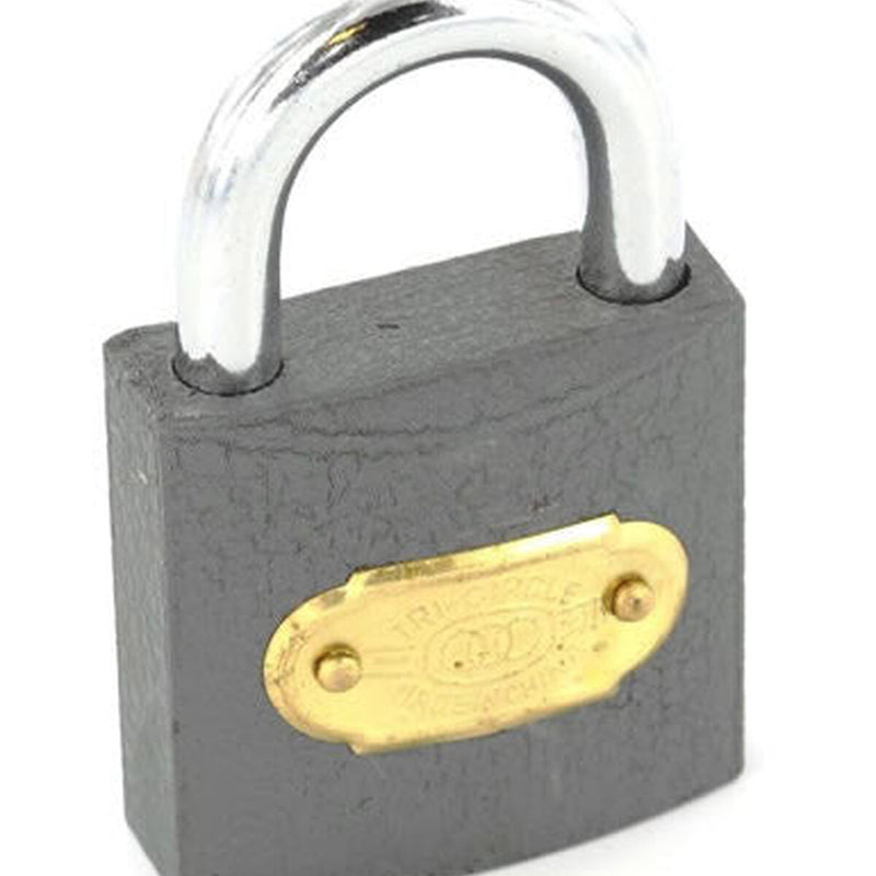Securit Tricircle Iron Padlock Brass Cylinder 50mm