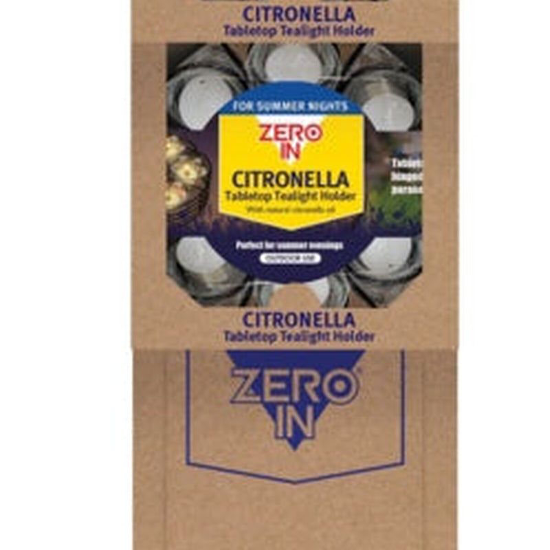 Zero In Citronella Parasol Tealight Holder