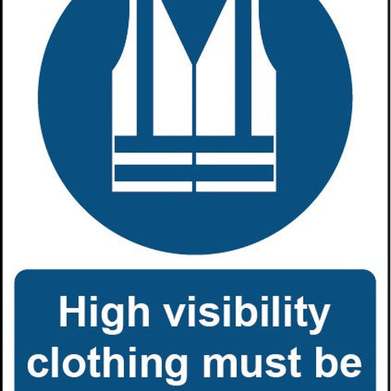 Securit Hi Vis Clothing Must Be Worn