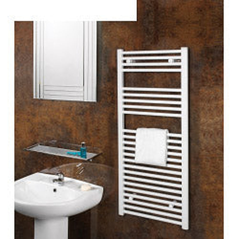SupaPlumb White Straight Towel Rail 500 X 1200mm