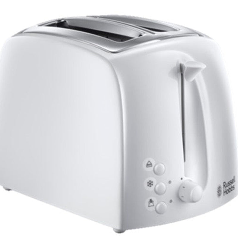 Russell Hobbs Textures Toaster White 2 Slice