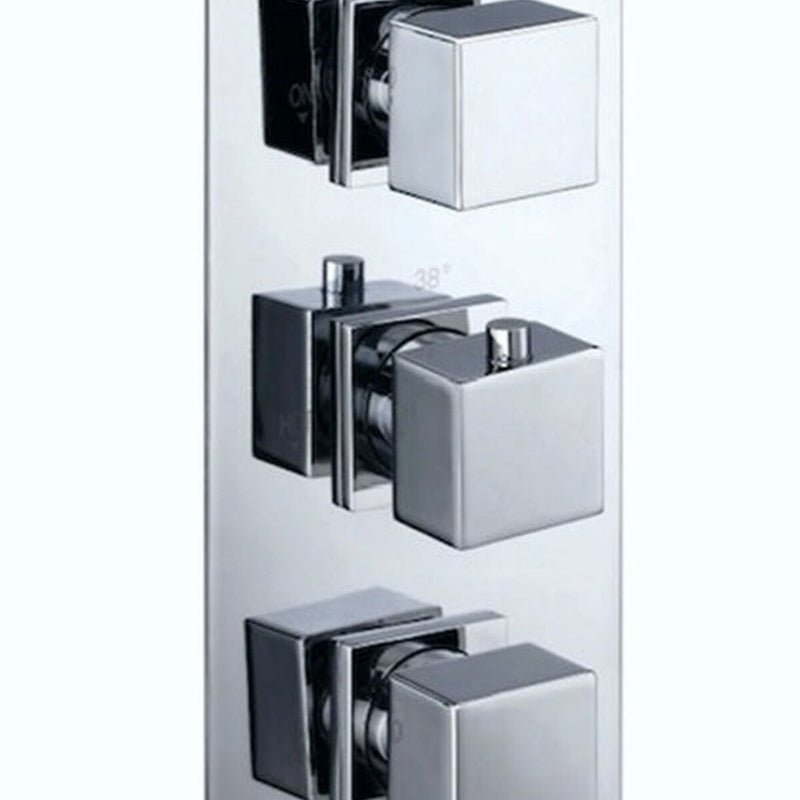 Giavani Triple Square Shower Valve