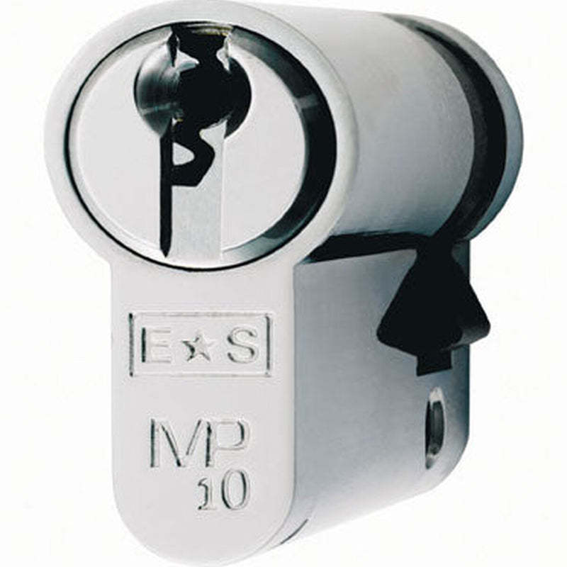 Mp10 42Mm Euro Single Cylinder - Mk - Satin Chrome