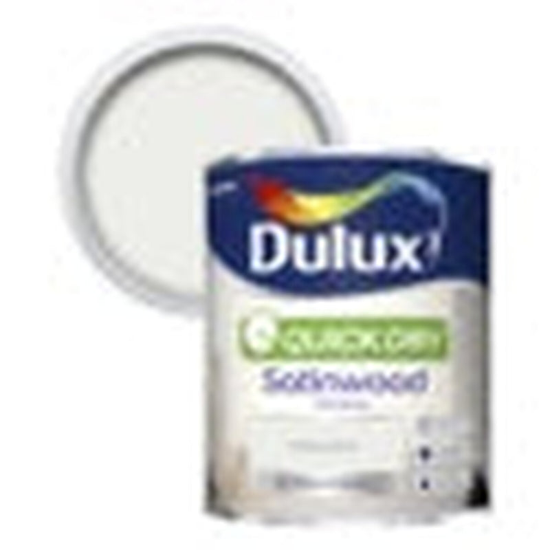 Dulux Quick Dry Satinwood 750ml White Cotton
