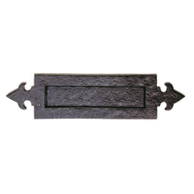 Fleur De Lys Letter Plate - Black Antique 365 X 90