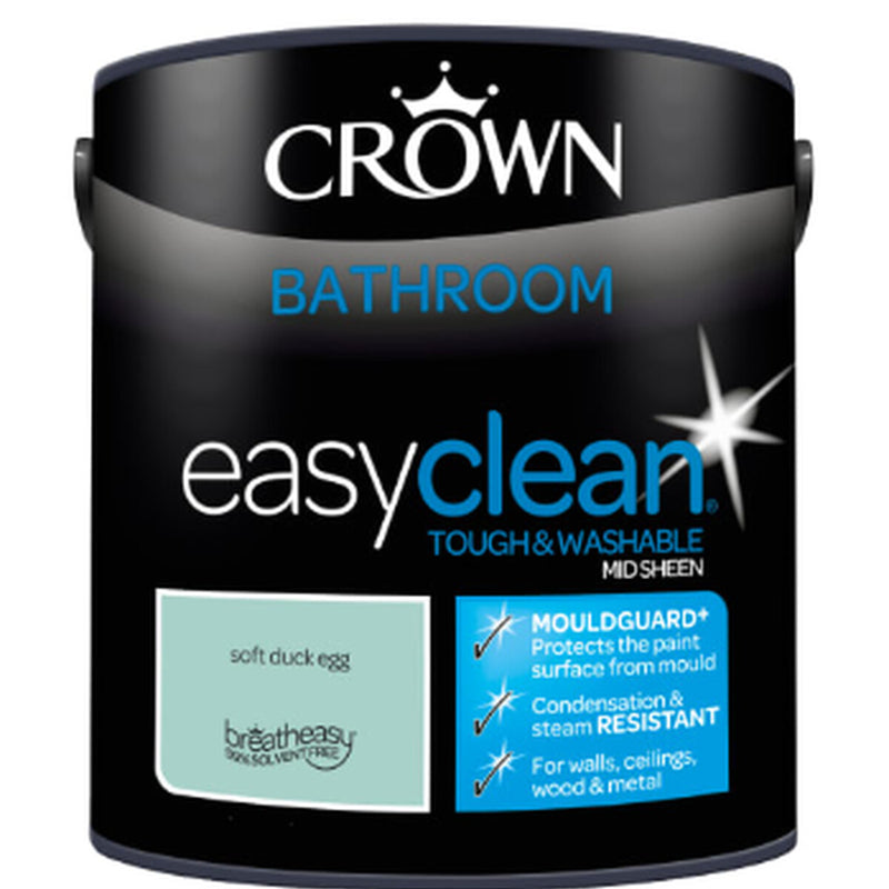 Crown Bathroom Easyclean Soft Duck Egg 2.5L