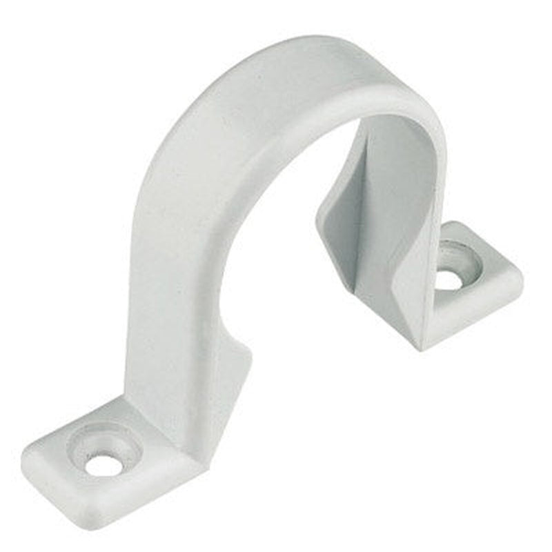 Floplast pushfit waste pipe clip 40mm white WP35