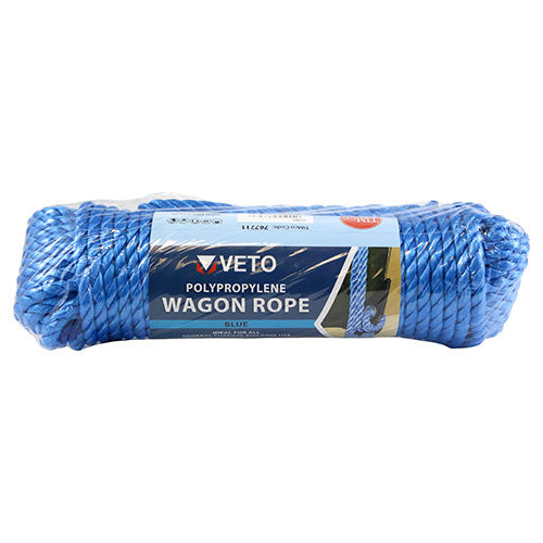 TIMCO Blue Polypropylene Wagon Rope