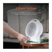 Warmlite Thermo Fan Heater 2000W - WL44002 - Efficient Heating for Home and Office