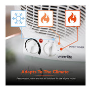 Warmlite Thermo Fan Heater 2000W - WL44002 - Efficient Heating for Home and Office