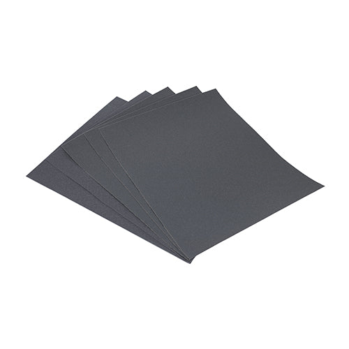TIMCO Wet & Dry Sanding Sheets 600 Grit Black