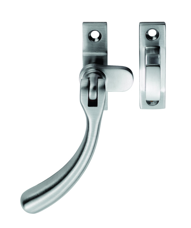 Bulb End Casement Fastener (Suitable For Weather Stripped Windows) - Satin Chrome 98MM