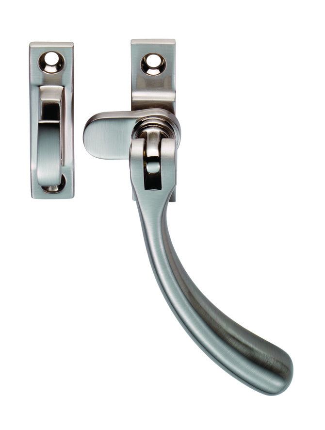Bulb End Casement Fastener (Suitable For Weather Stripped Windows) Satin Nickel - Satin Nickel 98MM