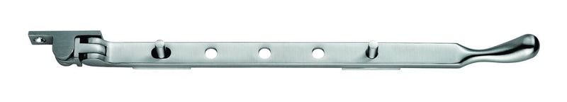 318Mm Bulb End Casement Stay - Satin Chrome 305MM