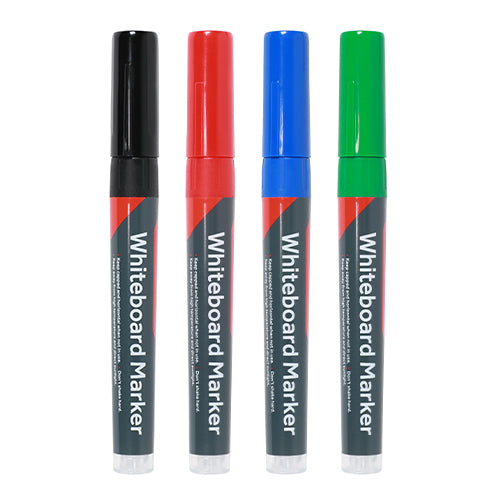 TIMCO Whiteboard Markers Fine Tip Mixed Colours