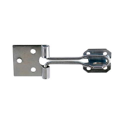 TIMCO Hasp & Staple Wire Pattern Black - 3"