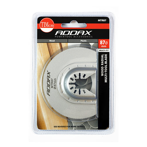 TIMCO Multi-Tool Radial Blade For Wood Carbon Steel