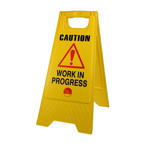 TIMCO Caution Slippery Surface A-Frame Safety Sign
