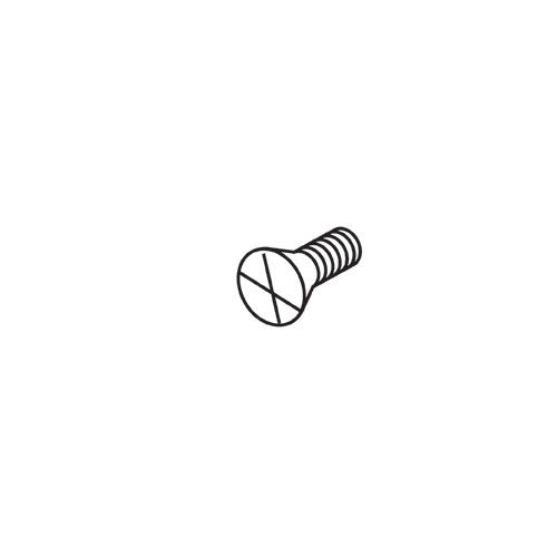 WP-SCW/120 - M5 x 10mm countersunk Pozi machine screw - UK only