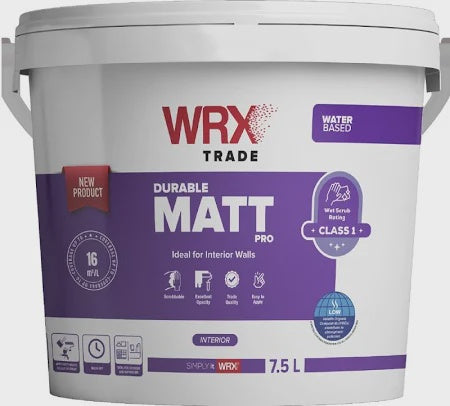 WRX Trade Durable Matt Pro 7.5L "White"