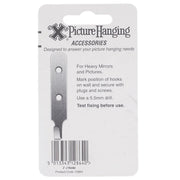 X-Hooks Brass-Plated Heavy-Duty J Picture Hooks, 2-Pack