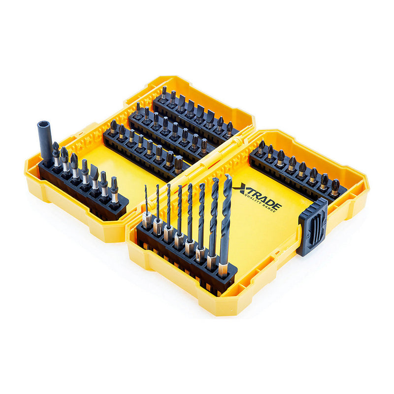 XTrade 48 Piece Drill & Impact Drive Set 1.5-6mm HSS Drill Bits - X0900075