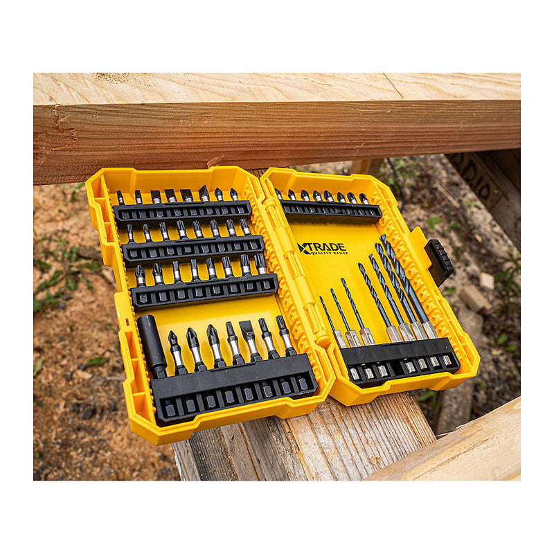 XTrade 48 Piece Drill & Impact Drive Set 1.5-6mm HSS Drill Bits - X0900075